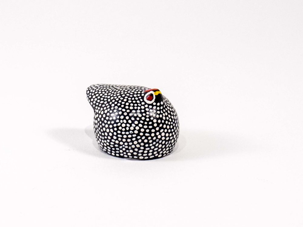 Peintade en céramique d'Ethiopie, 5 cm