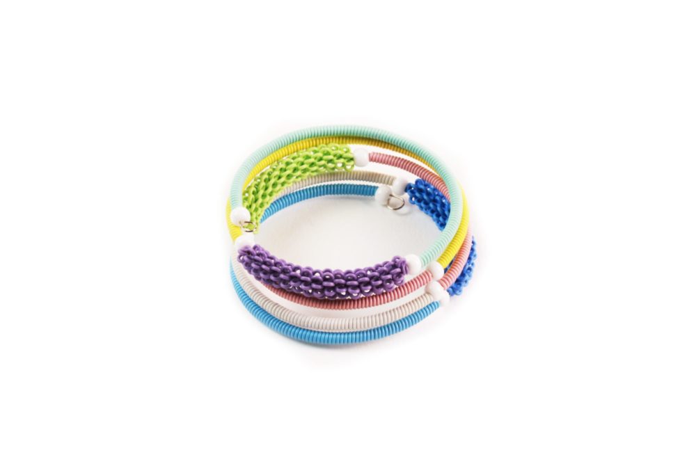 Bracelet African Candy couleurs pastel