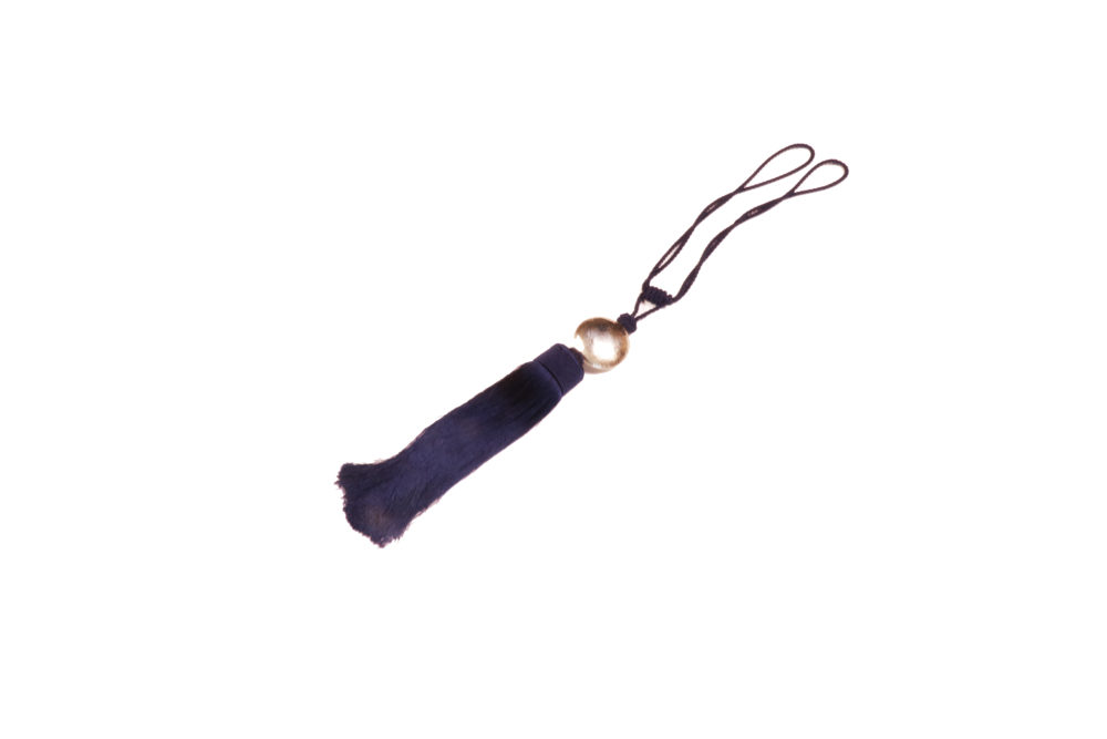 Grosse Quasten, 90cm, dunkelblau