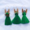 Ange verte M avec arbre – Image 2
