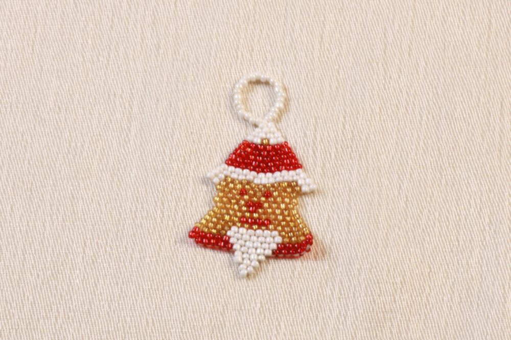 Père Noël en petites perles