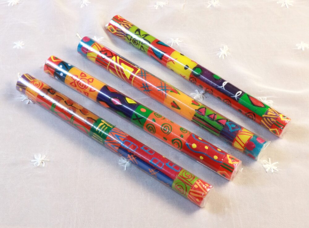 Stabkerze Multi Colored Ethnic (MCE)