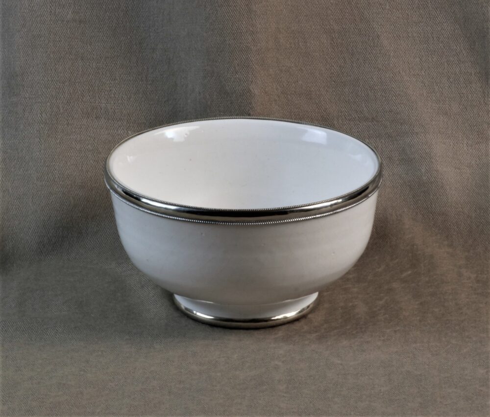 Petit bol marocain M blanc