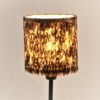 Lampe de table avec petit abat-jour avec plumes de faisan – Image 2