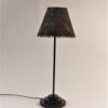 Tischlampe mit Perlhuhnfedern – Bild 2