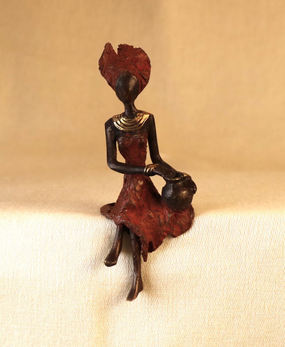 Statuette en bronze K