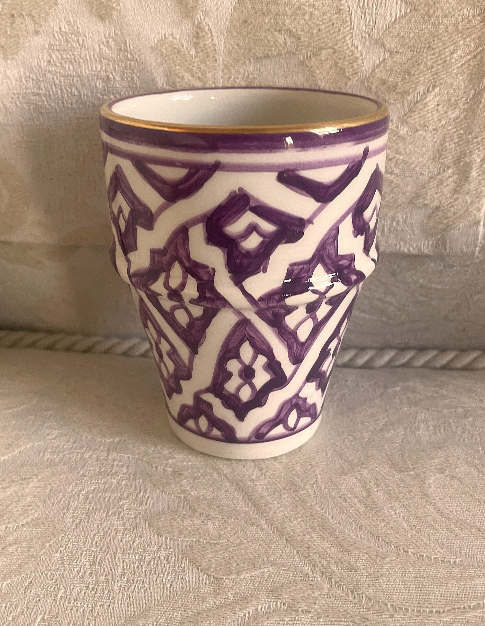 Tasse à thé purpur